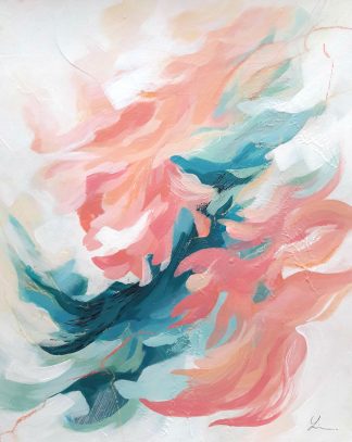 Halo, peinture contemporaine abstraite de Vanessa Lim